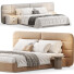 Beds and Bedside Tables Ulivi Salotti Master Let - Zikkoo