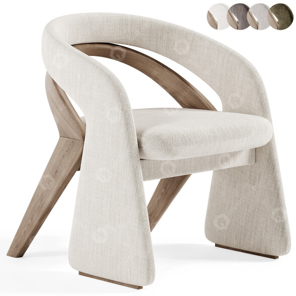 Président 1stDibs Olga modèle 3D