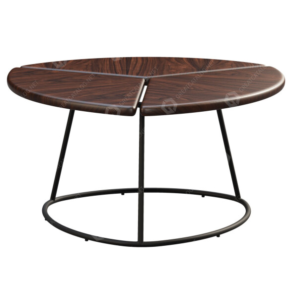 Coffee Table Joybird Monstera 3D model