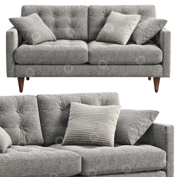 Диван Joybird Eliot Loveseat 3D модель