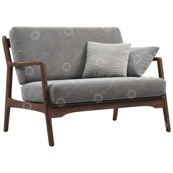 Sofa Joybird Collins Loveseat 3D model