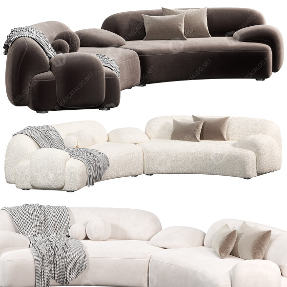 Sofa Paolo Castelli Ama model 3D