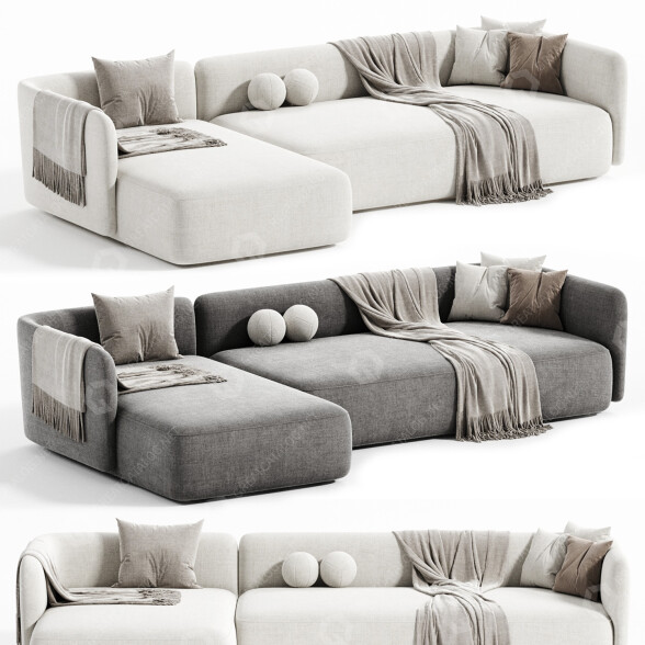 Sofa MDF Italia Cosy 3D-Modell