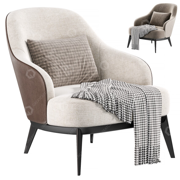 Armchair IDWorkspace Dena 3D model