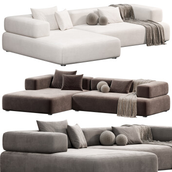 Диван Hessentia Cornelio Cappellini Cholet 2