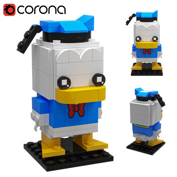 Іграшка Lego Donald Duck 3D модель