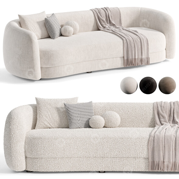 Диван Eichholtz Blaine 3D модель