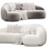 Sofá Six The Residence Boucle Curved - Neeo