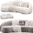Sofá Six The Residence Boucle Curved - Neeo