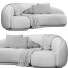 Sofá Six The Residence Boucle Curved - Neeo