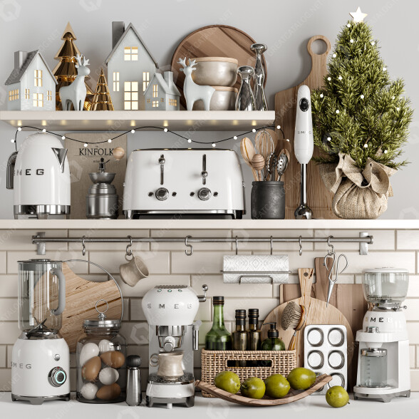Декор Smeg Accessories 11 3D модель