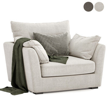 Fotel  Icon Fabric Model 3D