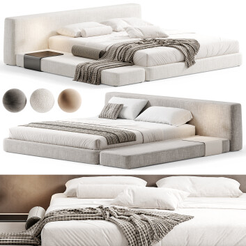 Bed  Siena 3D model