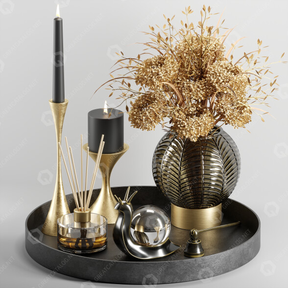 Декор Set 12 3D модель