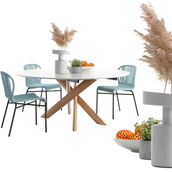 Стіл та стільці Modern Furniture Set 449