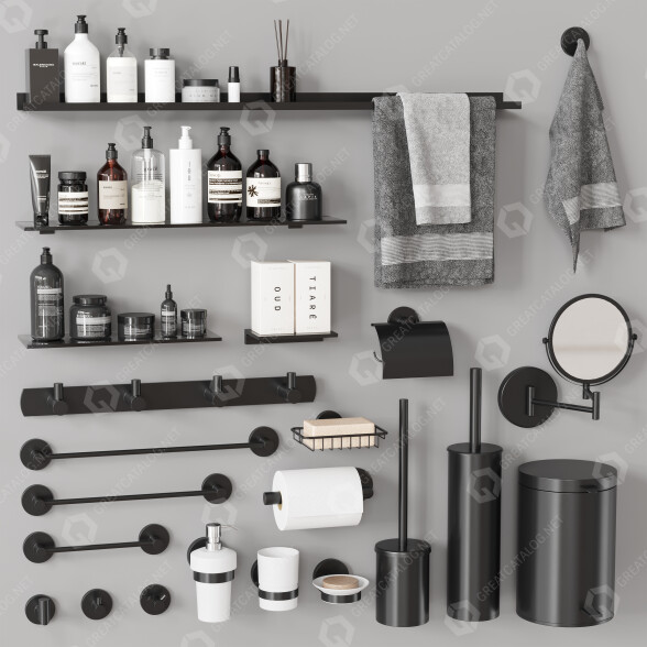 Zubehör Bathroom 36 3D-Modell
