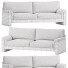 Canapé Paris 4 Seater - Obidov3d