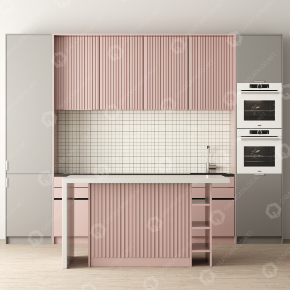 Kitchen Set 03 3D model