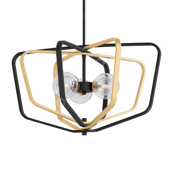 Kronleuchter Light Society Bode 3-Light by Light Society 3D-Modell