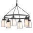 Lámpara de araña Cal Lighting Channing 6 Light - SH.X