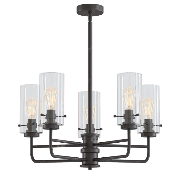Люстра Canarm Albany 5 Light 3D модель