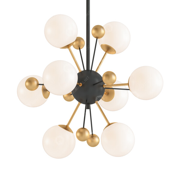 Chandelier Nik by Light Society 3D model