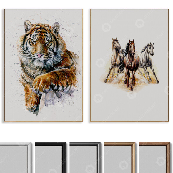 Bilder Frame Set 01 3D-Modell