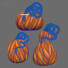 Декор Glass Pumpkins by Glitzhome - Kudim