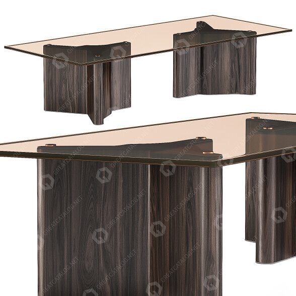 Стіл Minotti Lou Dining 3D модель