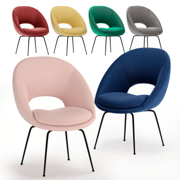 Стілець West Elm Orb 3D модель