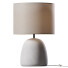 Lámpara de mesa Stoneware Polyester by Alexandra House Living - ByKakharov