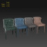 Chair Globewest Claudia - Zakirov 3d