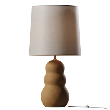 Настільнa лампа Kave Home Madsen Terracotta 3D модель