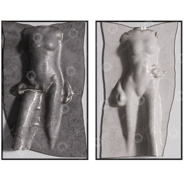 Decoración de pared Art Modelo 3D