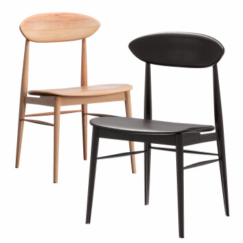 Silla  Lotus Timber Seat in Oak Wood Modelo 3D