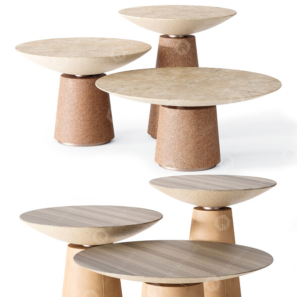 Coffee Tables Vismara Eclisse 3D model