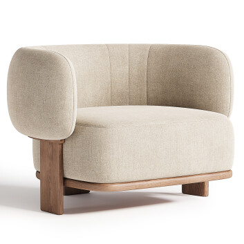 Fauteuil HC28 Cosmo Bol  by Christophe Delcourt
