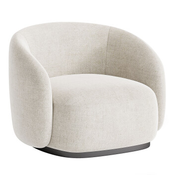 Крісло Eichholtz Brice Swivel 3D модель