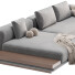 Диван Minotti Horizonte - Muhammad CGI