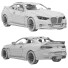 Автомобіль BMW 3.0 CSL 2023 - zifir3d
