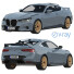 Автомобіль BMW 3.0 CSL 2023 - zifir3d