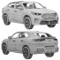Автомобіль BMW iX2 - zifir3d