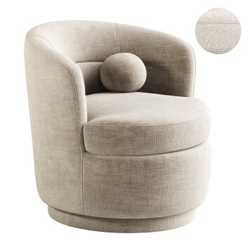 Стілець West Elm Viv Swivel 3D модель