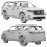 Coche Honda Pilot 2023 - zifir3d
