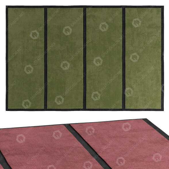 Teppich Norr Malarstrand by Nordic Knots 3D-Modell