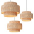 Lámparas colgantes Woven Natural Raffia - Boombast