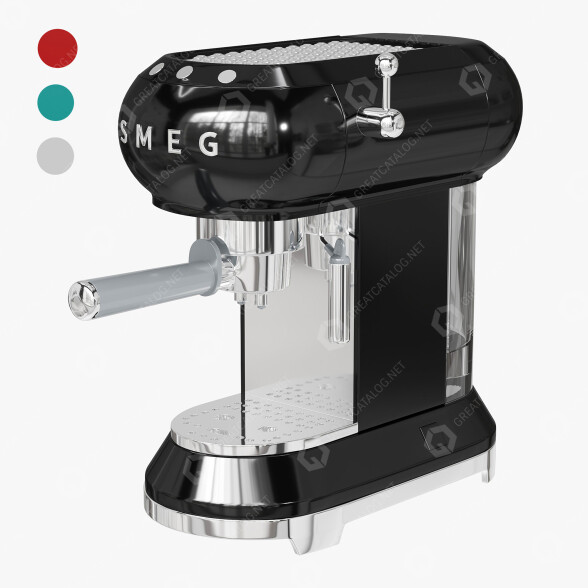 Кавомашина Smeg Manual Espresso 3D модель