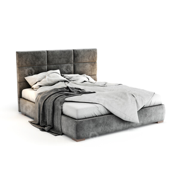 Łóżko Restoration Hardware Moderna model 3D