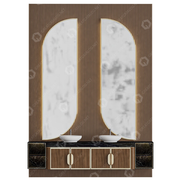 Ванна кімната Furniture 8 3D модель