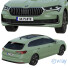Auto Skoda Superb Combi 2024 - zifir3d